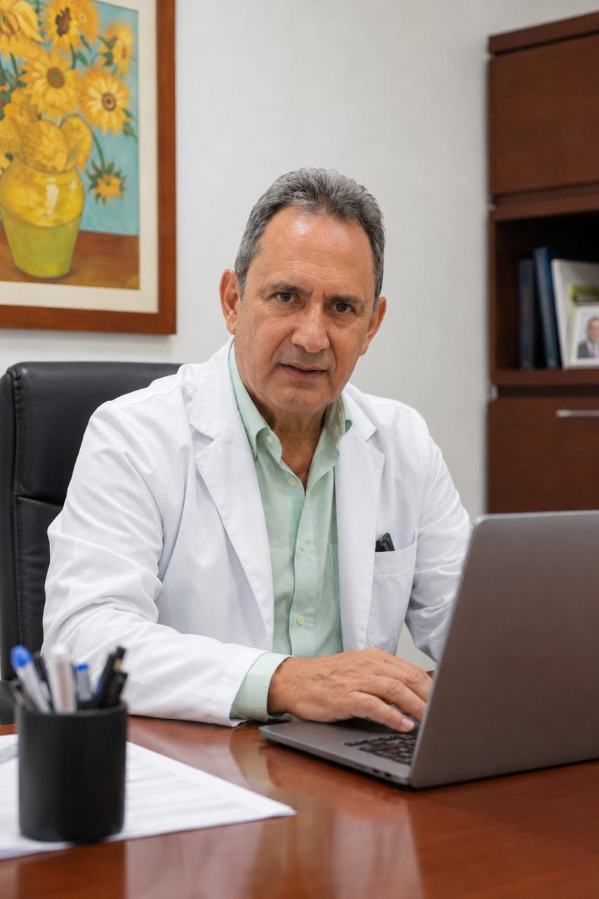 Dr. Gabriel Jaime López, psiquiatra en El Poblado, Medellín, con más de 40 años de experiencia